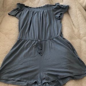 Super cute off the shoulder romper